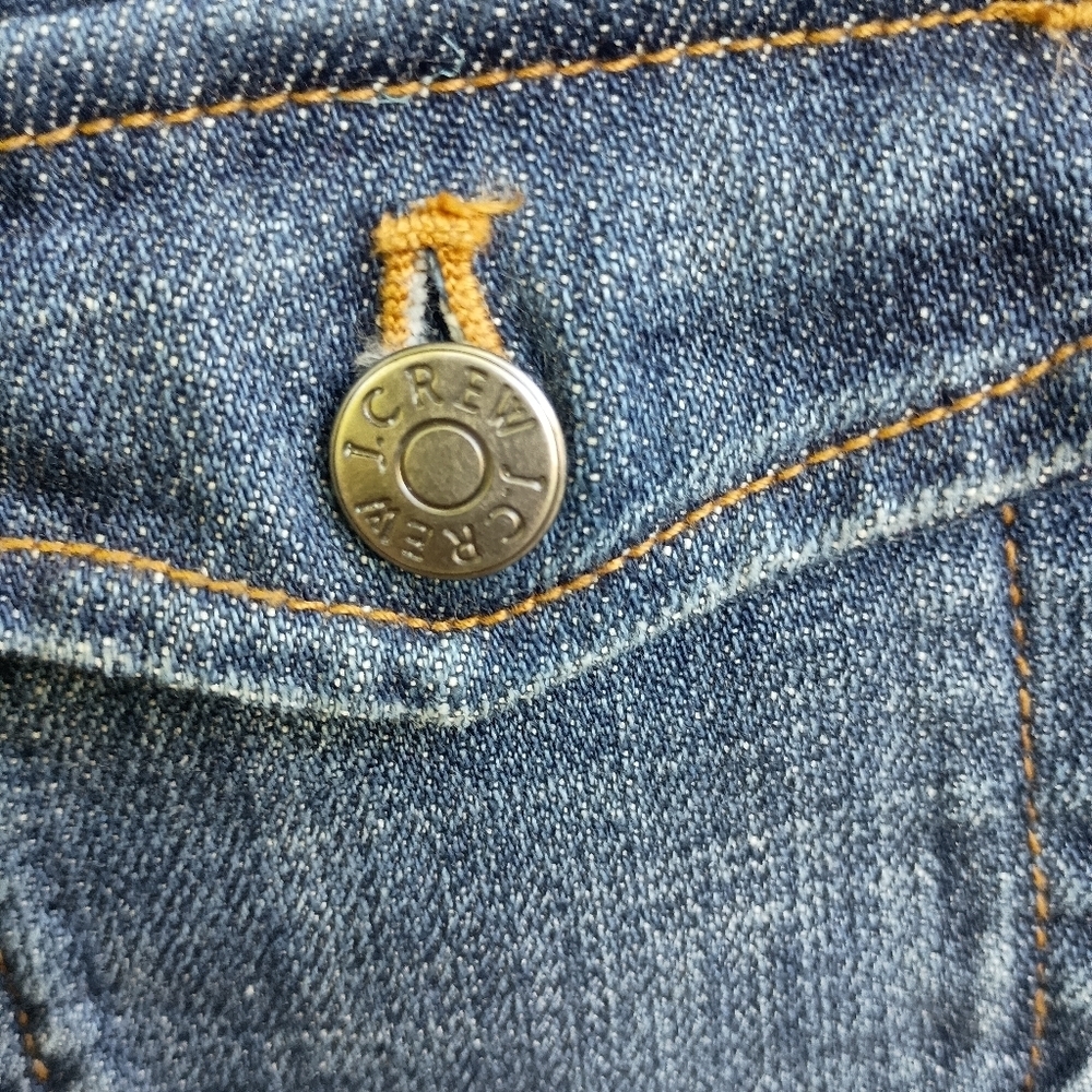 J. Crew Denim Blue Women's Jacket_Med - Picture 4 of 6